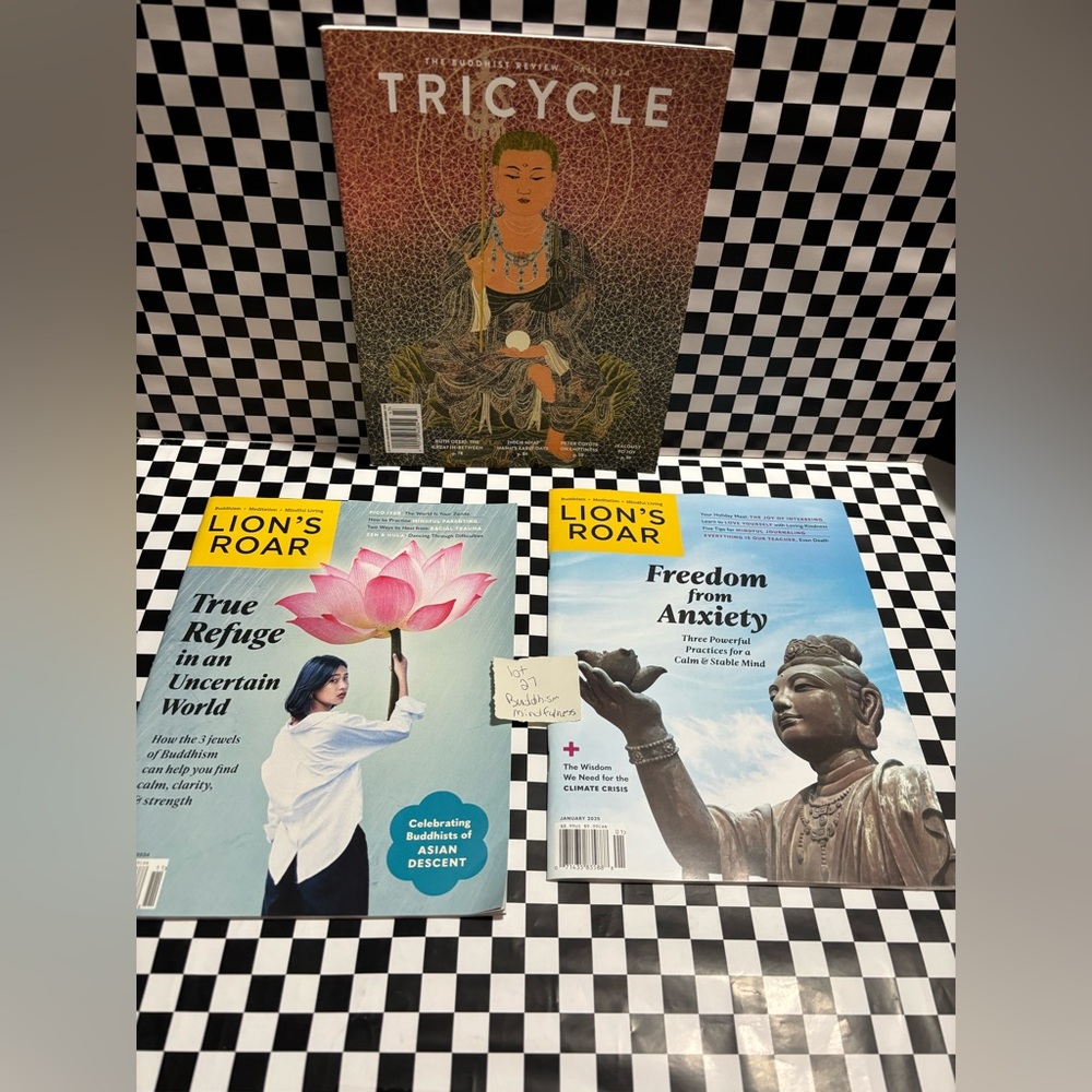 Tricycle and Lion's Roar Magazine Set NEW